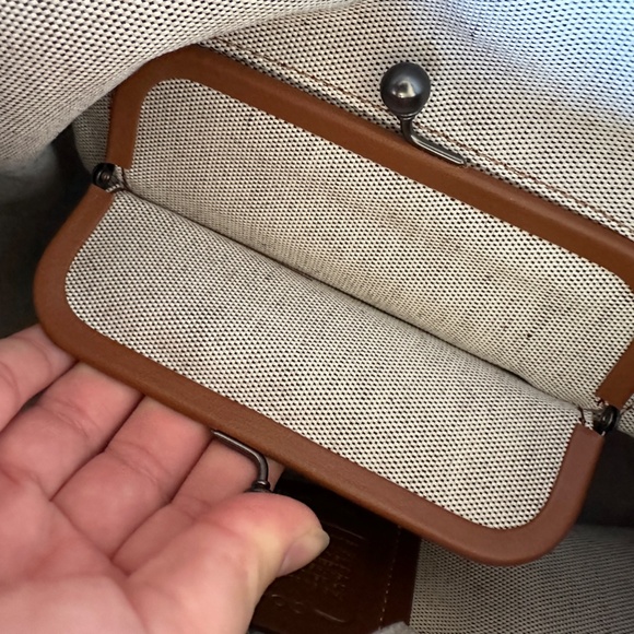 NWT Coach 1941 1st Generation Rogue 30 In Melon Glovetanned Pebble Leather 38124 - Picture 10 of 15